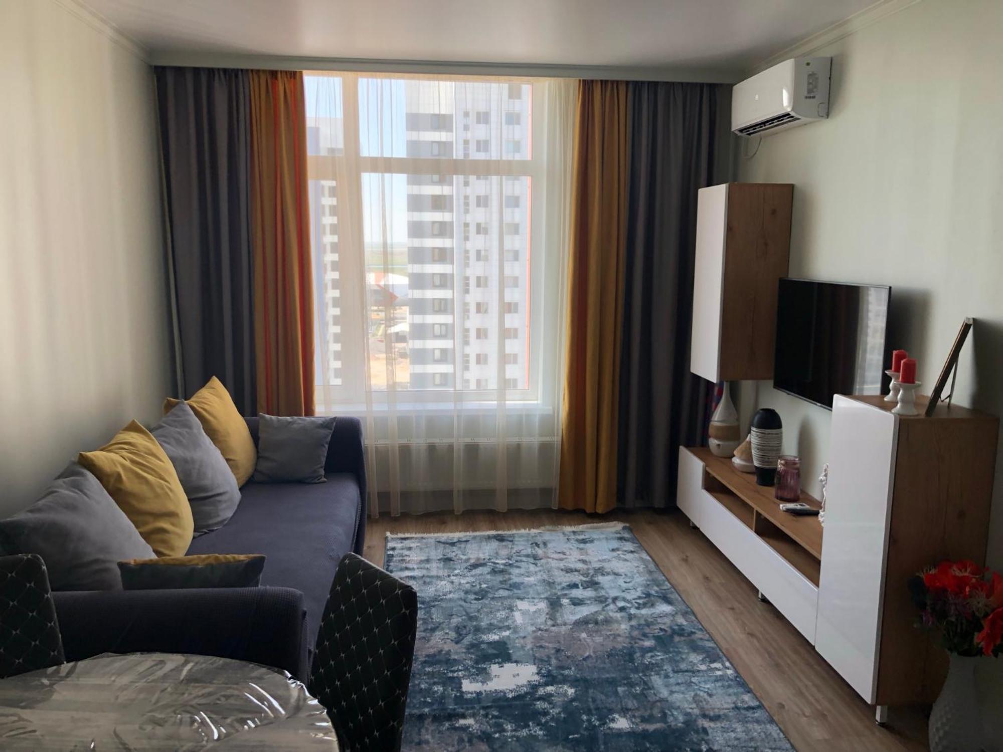 Esil Plaza Apartment Asztana Kültér fotó